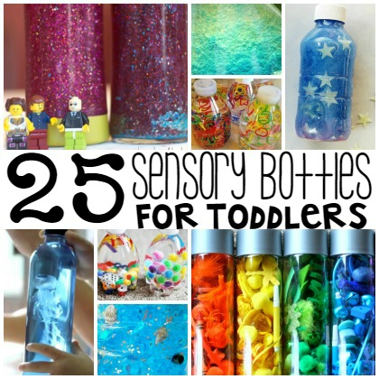 sensory bottles for toddlers, toddler activities, creative bottles, DIY sensory bottle ideas