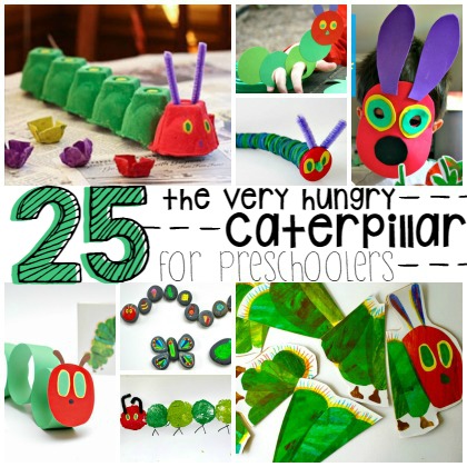 The very hungry caterpillar for preschoolers!
