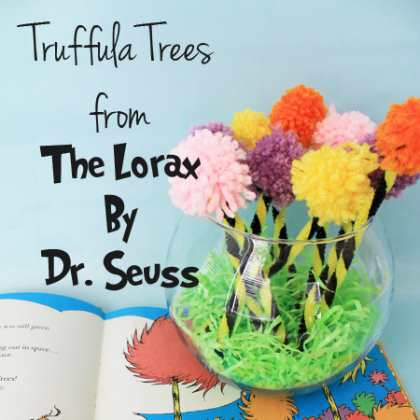 truffula trees,  dr seuss inspired crafts, dr. seuss, projects dr. seuss, toddlers