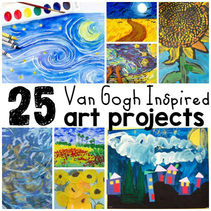 van gogh inspired art projects for kids
