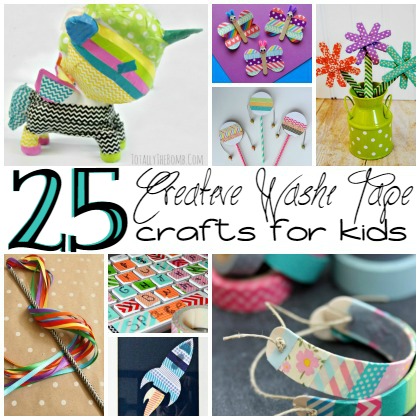 creative washi tape crafts for kids