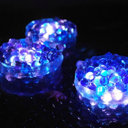 Glowing Water Beads in the Dark-25 enjoyable whacky ways to play with water beads