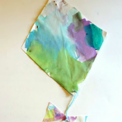 watercolor kite