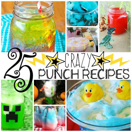 crazy punch recipes, punch refreshments, kids party refreshments, drinks for kids, non alcoholic drinks, party drinks. punch recipes