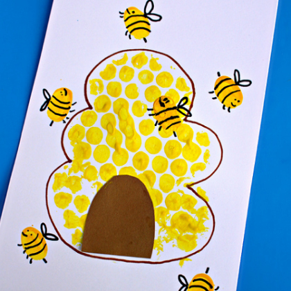 bumble bee finger print