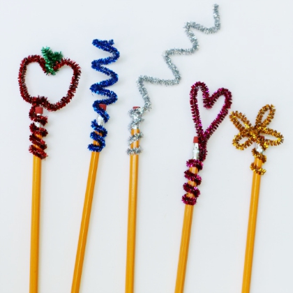 pipe cleaner toppers
