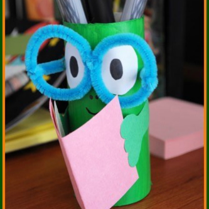 Customized Pencil Holder for the kids!