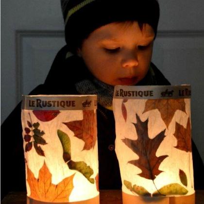 leaf lamp shades, Fall Leaf Crafts for Preschoolers, autumn art ideas, fall art projects, crafts for kids, leaf arts, fall leaf arts for kids, activities for preschoolers