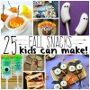 Fall Snacks Kids Can Make