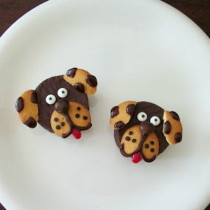 doggie ding dongs cakes for kids!