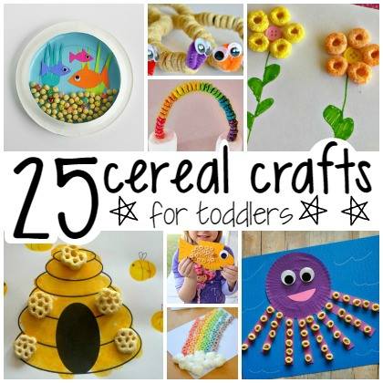 cereal crafts for toddlers