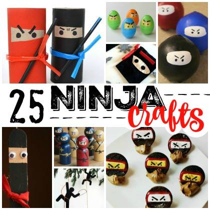 Ninja crafts for kids, ninja projects, ways to make ninja, fun ninja craft ideas, kids crafts