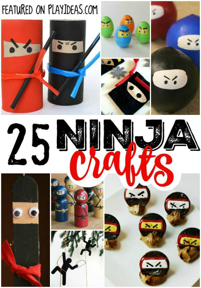 These 25 Stealthy Ninja Crafts for Kids are perfect for your katana-weilding warriors in the making. Click now!