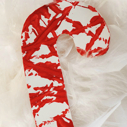 marble painted candy cane, red crafts for toddlers, crafts for toddlers, red crafts, activities using red color, preschool activities, activities for preschoolers