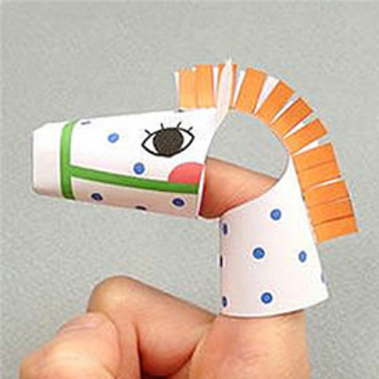 printable finger puppet for kids!