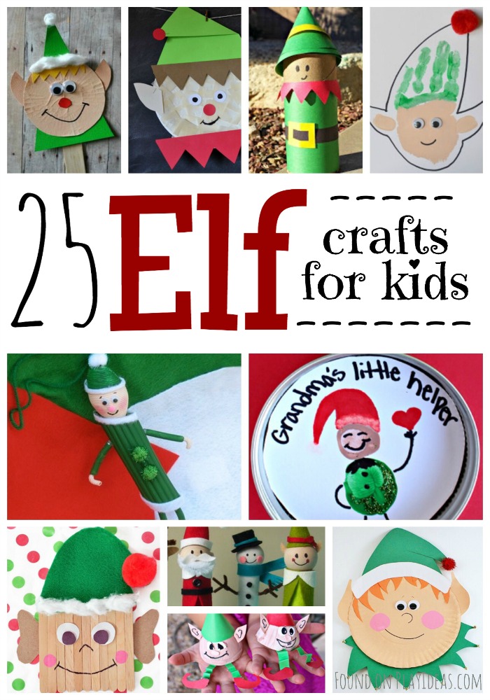 25 Elf Crafts Pinterest Image