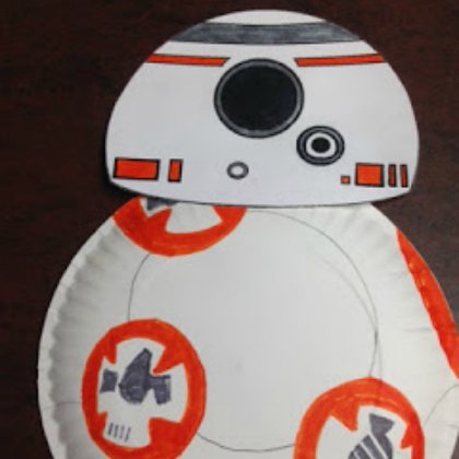 bb8 droid, Out of This World Star Wars Crafts for Kids