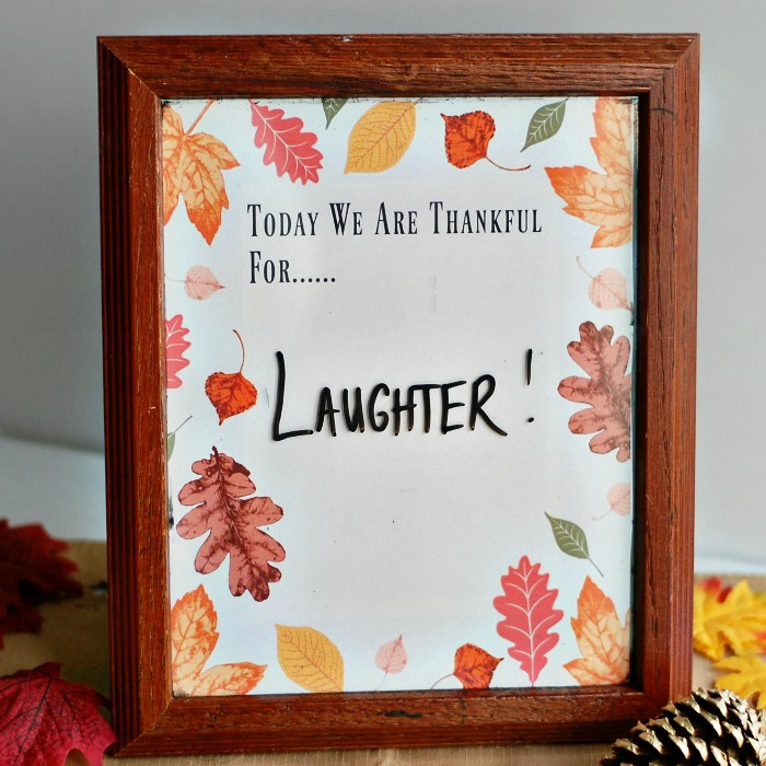 erase and write thankful board, Creative Ways for Kids to Give Thanks All-Year-Round