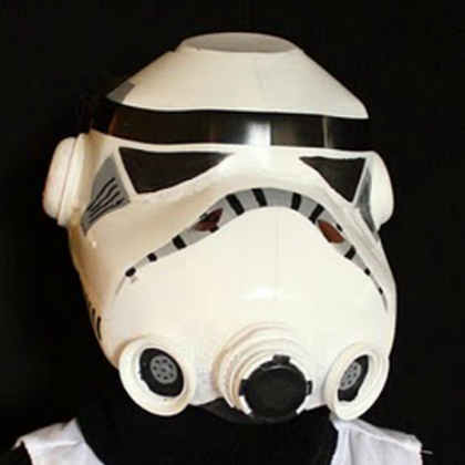 milk jug helmet, Out of This World Star Wars Crafts for Kids