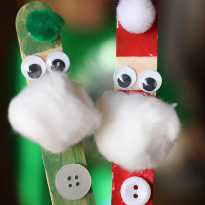 popsicle stick elf craft