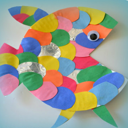 rainbow paper fish, Colorfully Fun Rainbow Crafts for Kids of All Ages