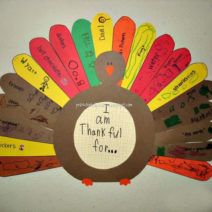 grateful turkey, Creative Ways for Kids to Give Thanks All-Year-Round