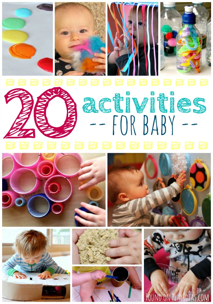 20 Activities for Baby Pinnable