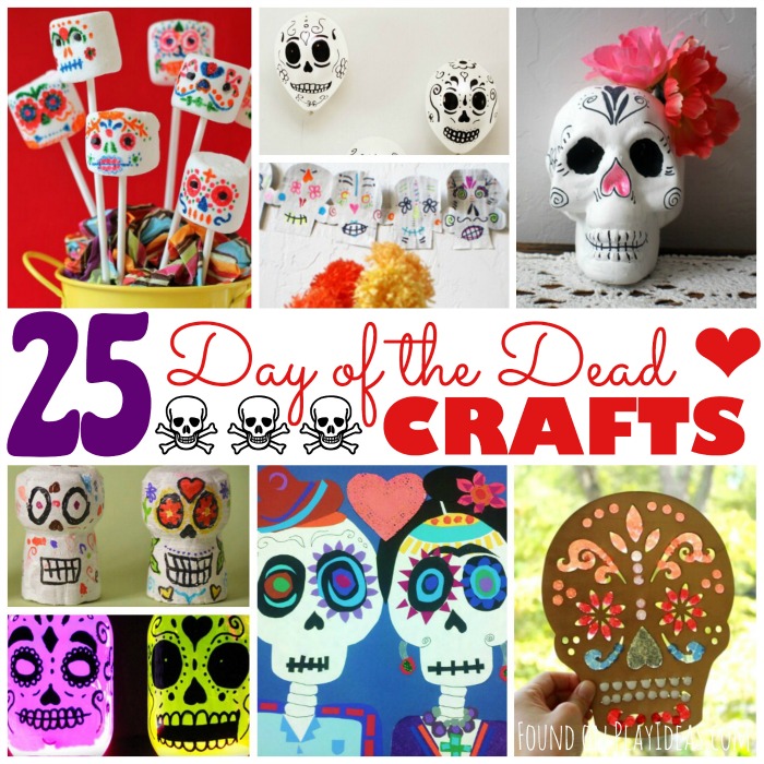 25 Day of the Dead Crafts for Kids