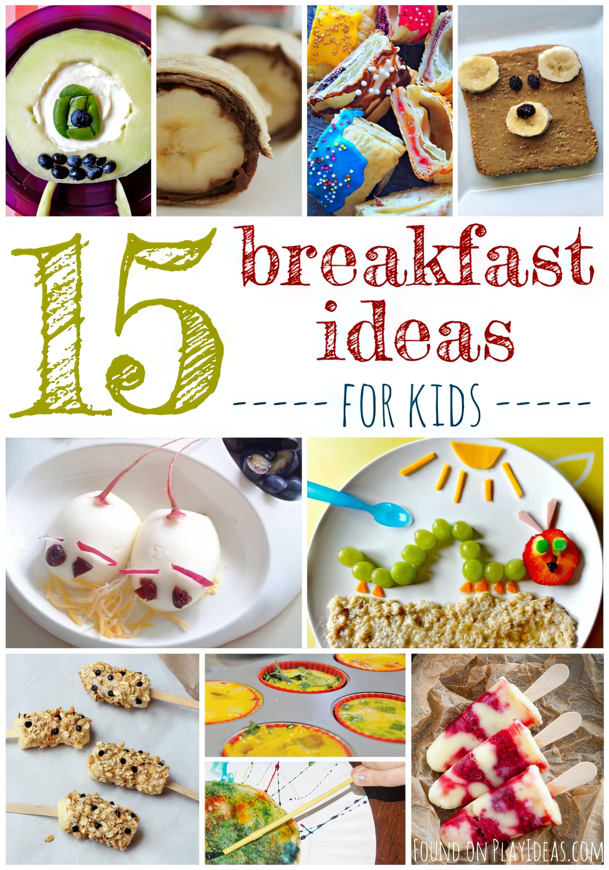 Easy yummy healthy breakfast ideas for kids!