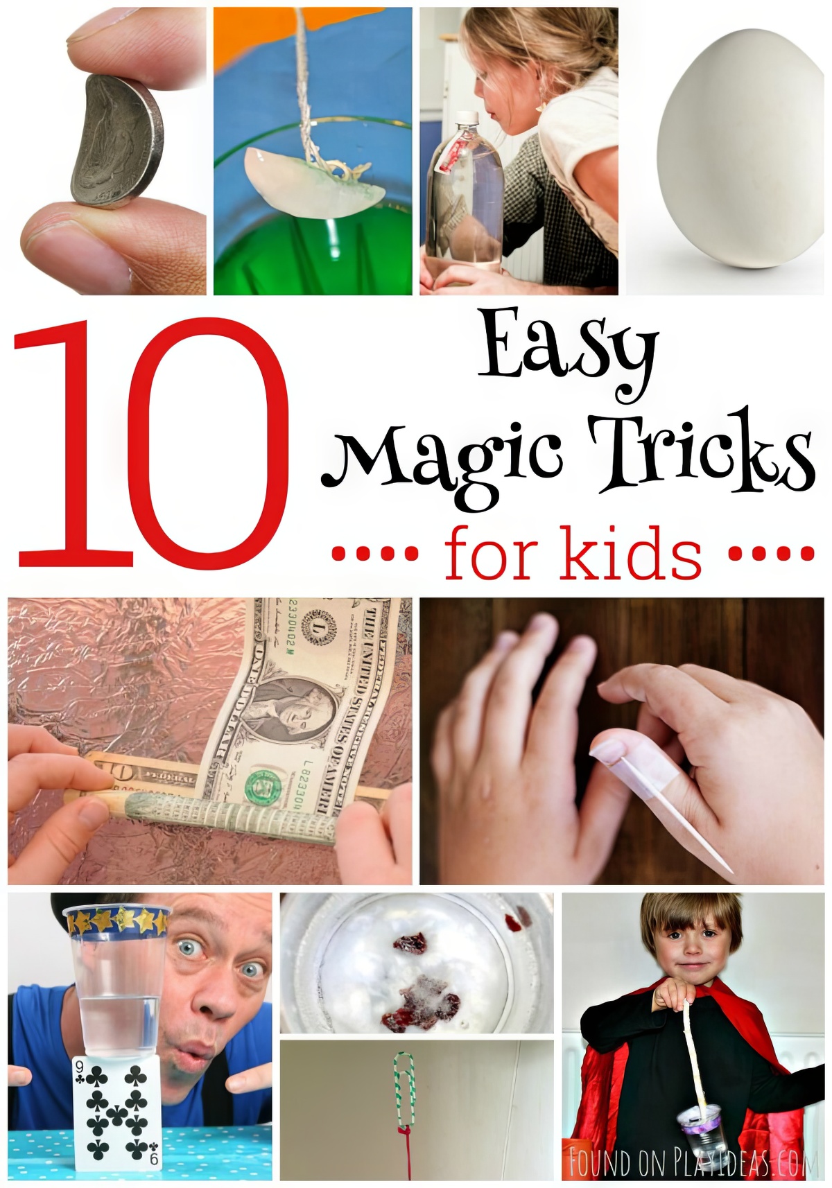 These 10 super easy magic tricks are a sure hit to the kids!