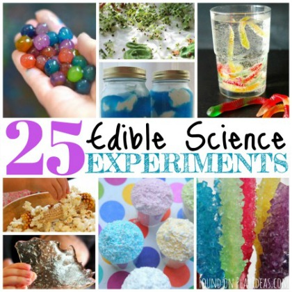 Edible Science experiments with the kids!
