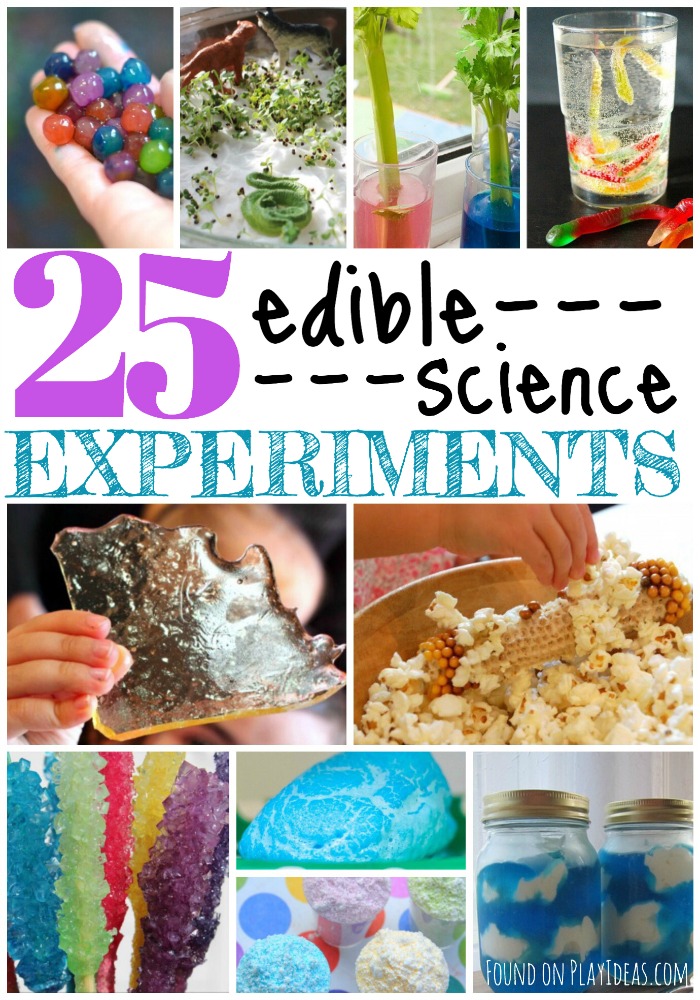 25 Edible Science Experiments For Kids