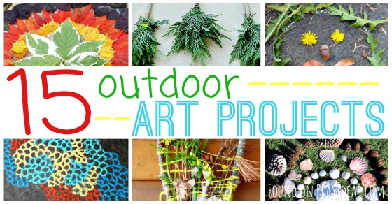 25 Outdoor Arts and Crafts for Kids