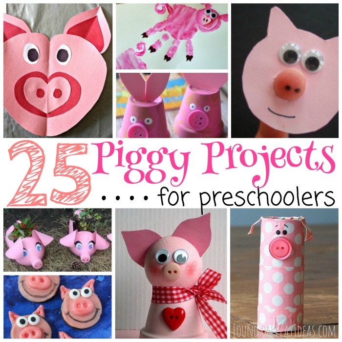 25 Piggy Projects For Preschoolers. 8 Cute Pink Pig Crafts