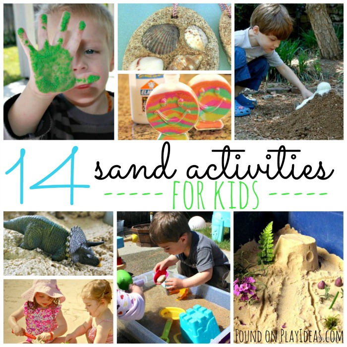 Sand Activities, Super Fun Sand Activities For Kids, summer activities