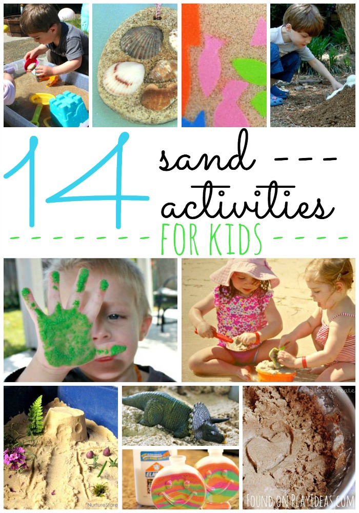 Sand Activities Pinnable