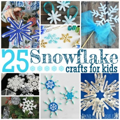 Snowflake Crafts, winter crafts, snow activities. snowflake projects, winter activities for kids. Christmas crafts, Christmas projects