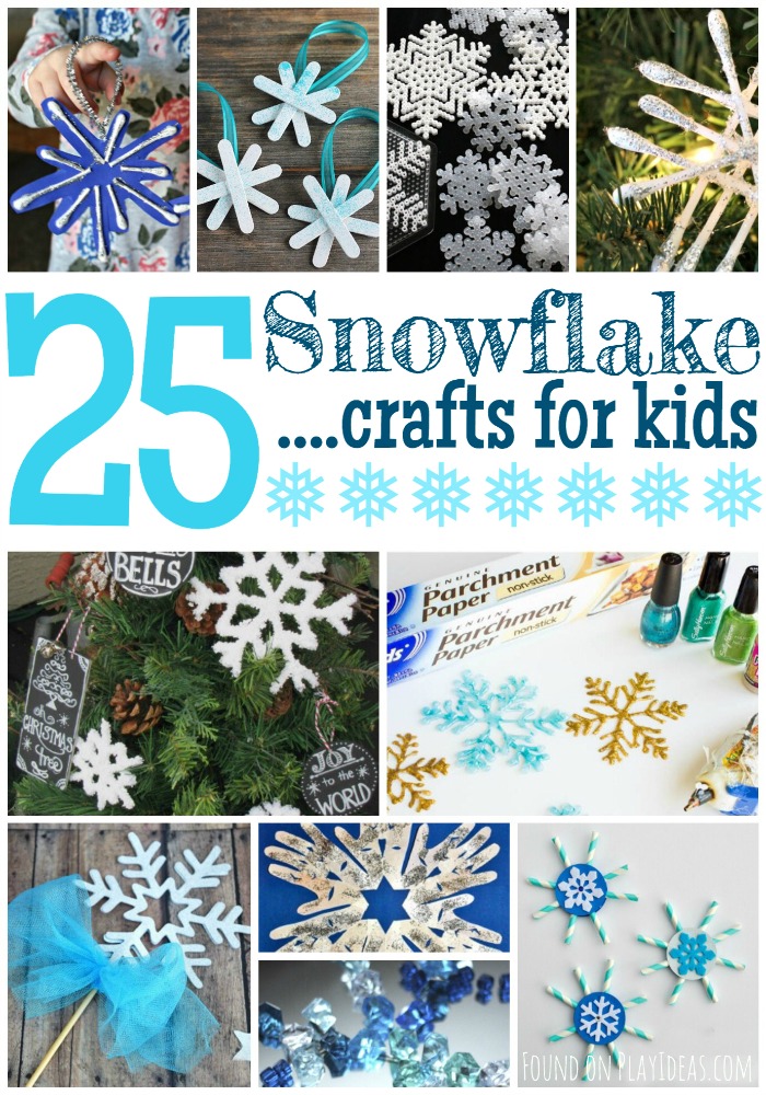 Snowflake Crafts Pinnable