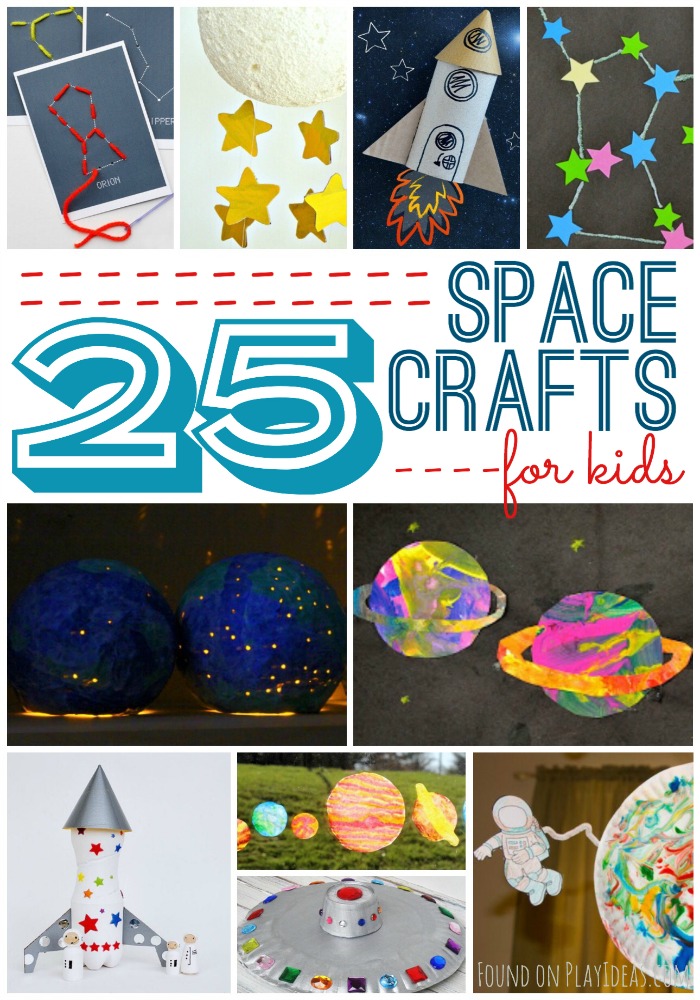 25 Inspiring Space Crafts For Kids