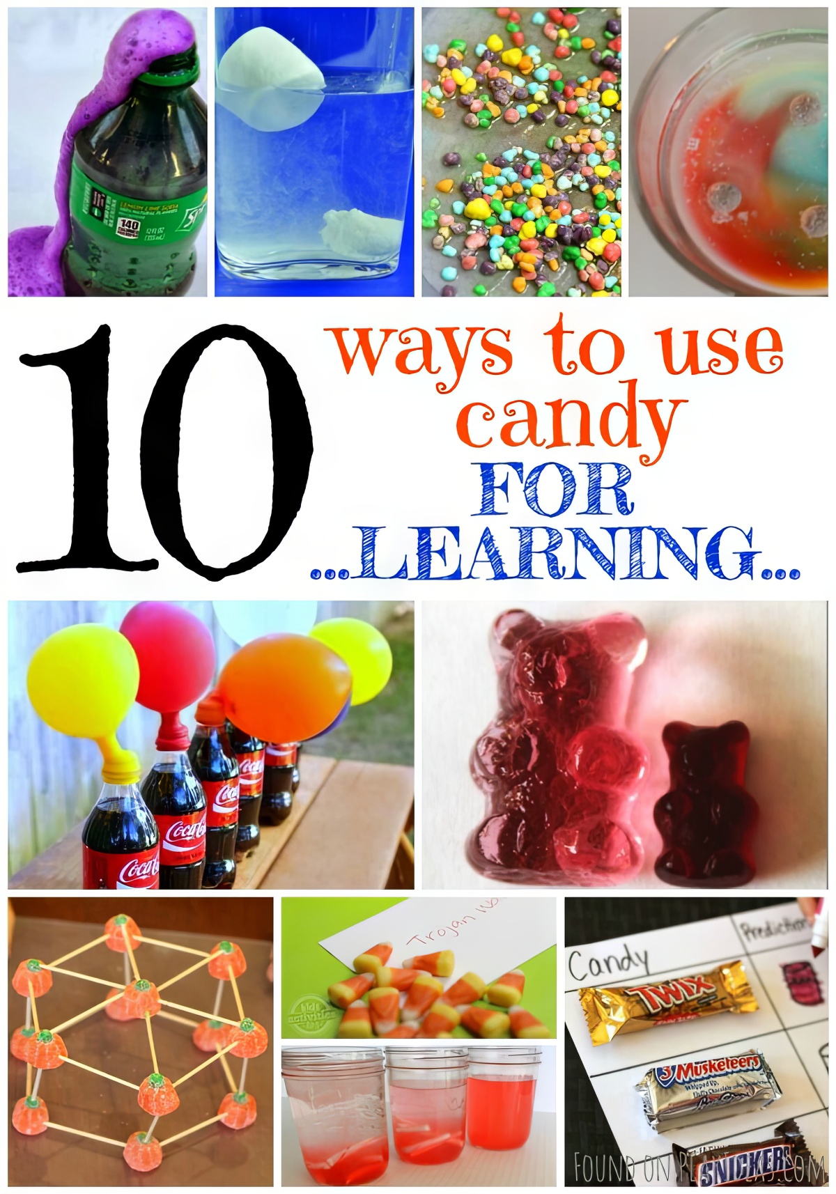 Enjoy fun more ways to use candy for learning!