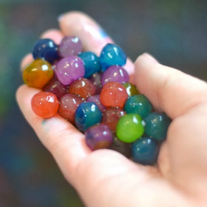  Edible Water Beads Experiment with the kids