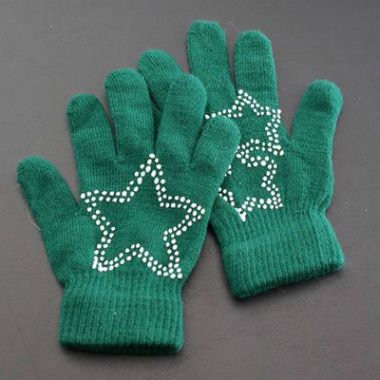 cling gloves. puffy painted winter gloves crafts and projects for kids. 