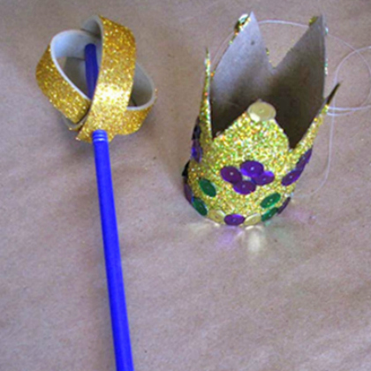 crown and scepter, Mardi Gras crafts for kids, Mardi gras celebration, lenten craft ideas, fun crafts and projects, mardi gras projects