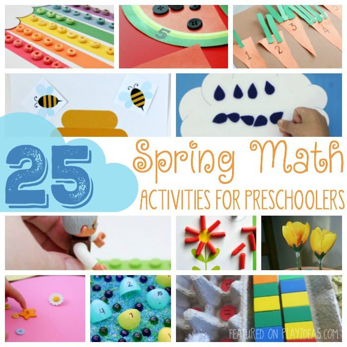 25 Spring Math Activities For Preschoolers