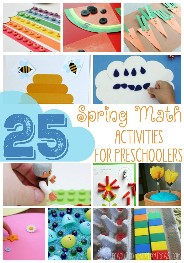 25 Spring Math Activities For Preschoolers