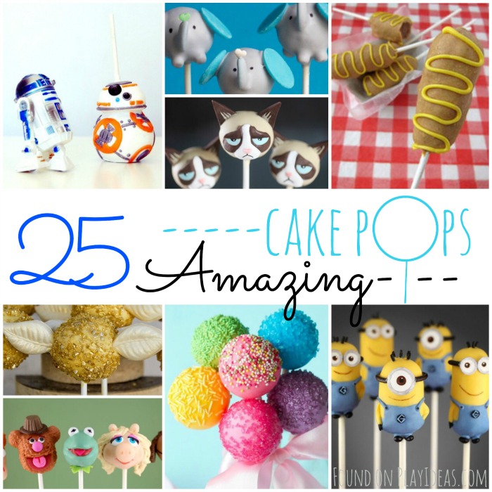 25 amazing cake pops by play ideas