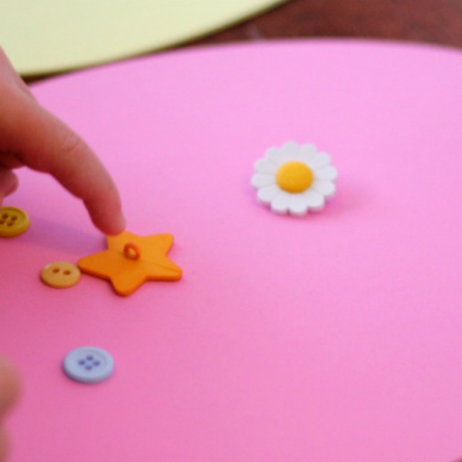  Counting with Eggs and Buttons Spring Math Activities with the preschoolers!