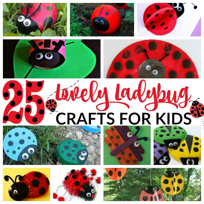 25 Lovely Ladybug Crafts For Kids 
