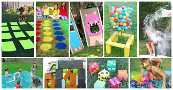 25 Unbelievably Fun DIY Backyard Games For Kids