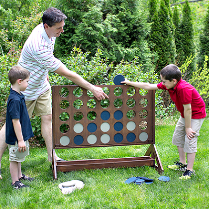 Four-in-a-Row-Yard-Game-by-Build-Basic-Opener, Unbelievably Fun DIY Backyard Games For Kids